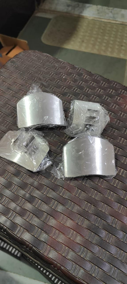 Stainless Steel Finger Protector Hand Guard (Pack of 4)