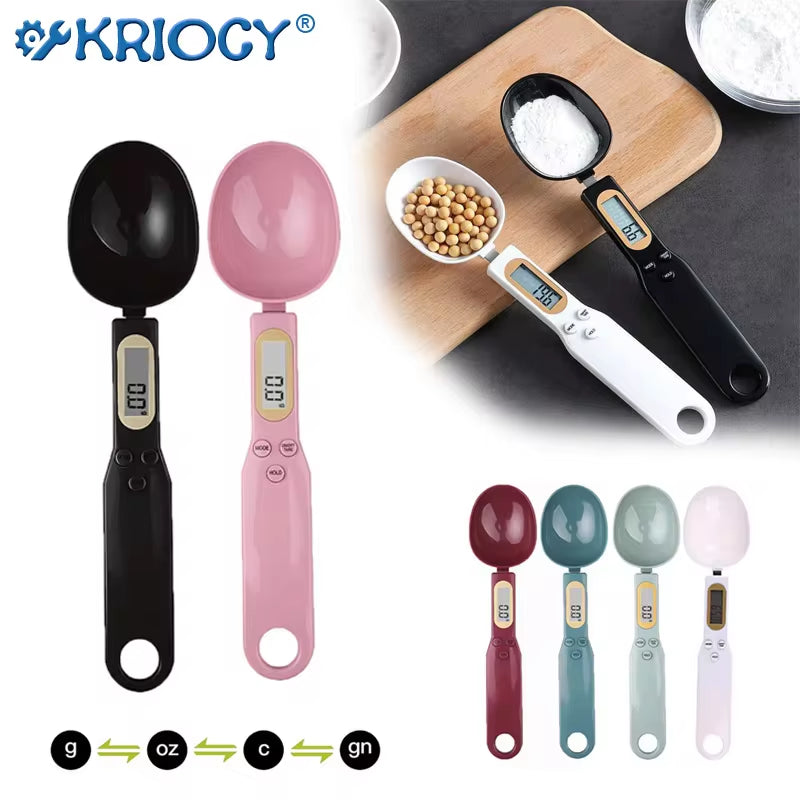 Electronic Kitchen Scale 500G 0.1G LCD Digital Measuring Food Flour Digital Spoon Scale Mini Kitchen Tool for Milk Coffee Scale