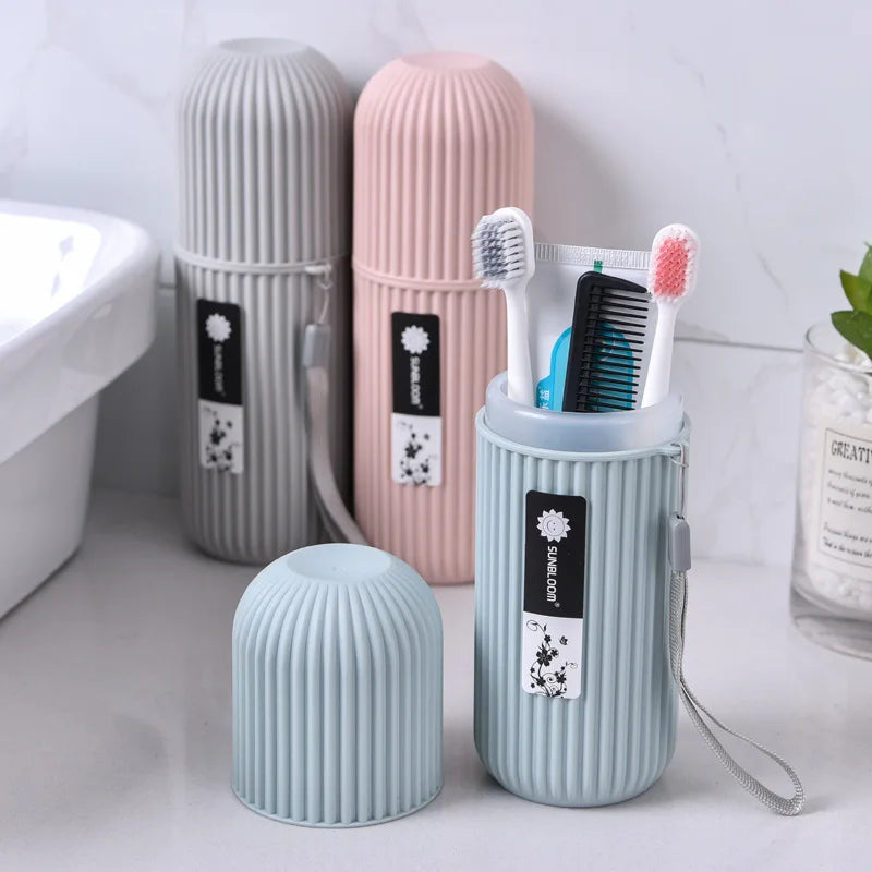 Portable Toothbrush Toothpaste Holder Toothbrush Case Farewell Hotel Disposable Toothbrush-Paste Travel Camping Outdoor Bathroom